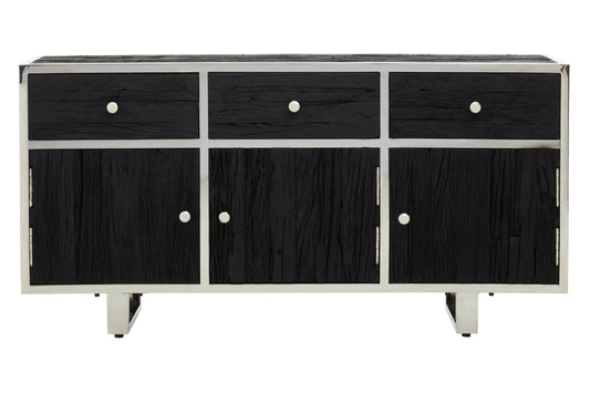 Kerala Black Recycled Wood Sideboard