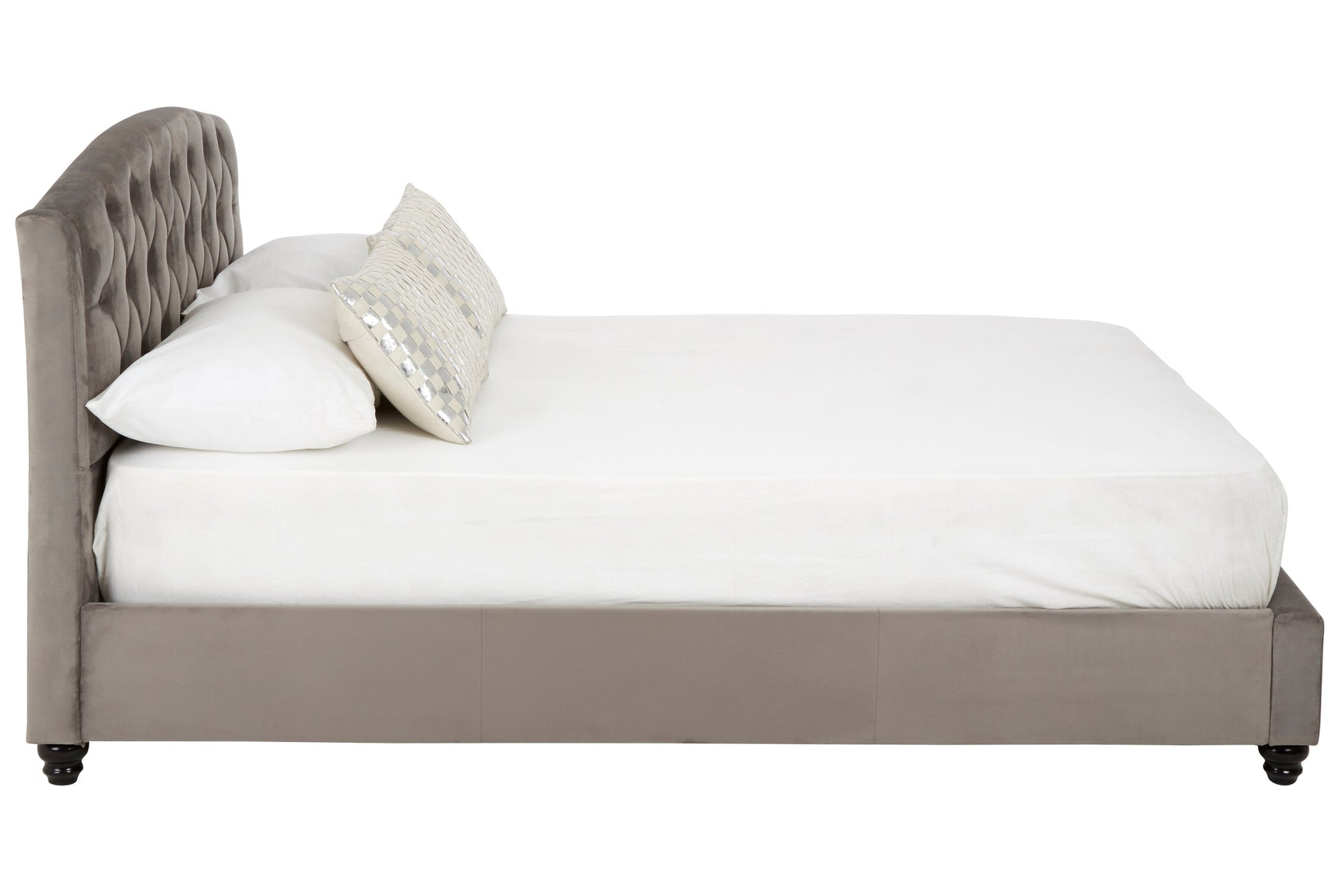 Josephine Steel Shade Double Bed