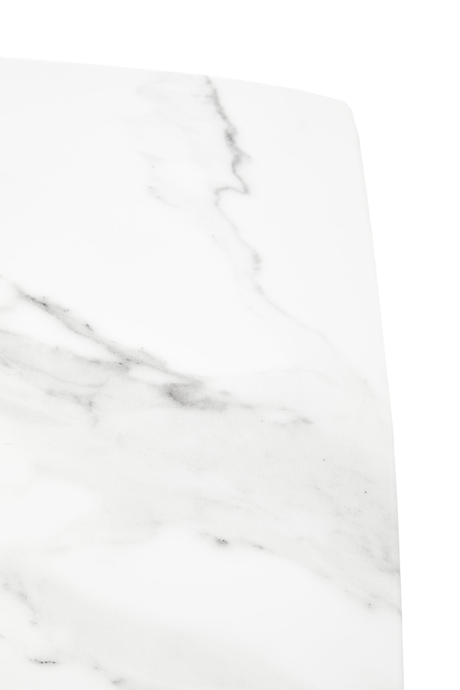 Sesto White Marble Console Table