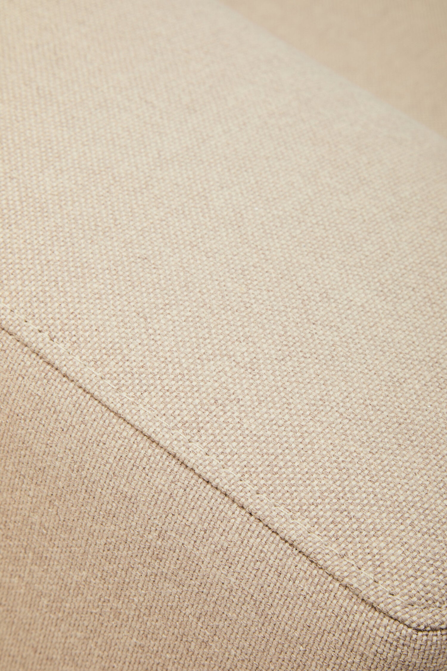 Toulon 3 Seat Natural Fabric Right Chaise Sofa