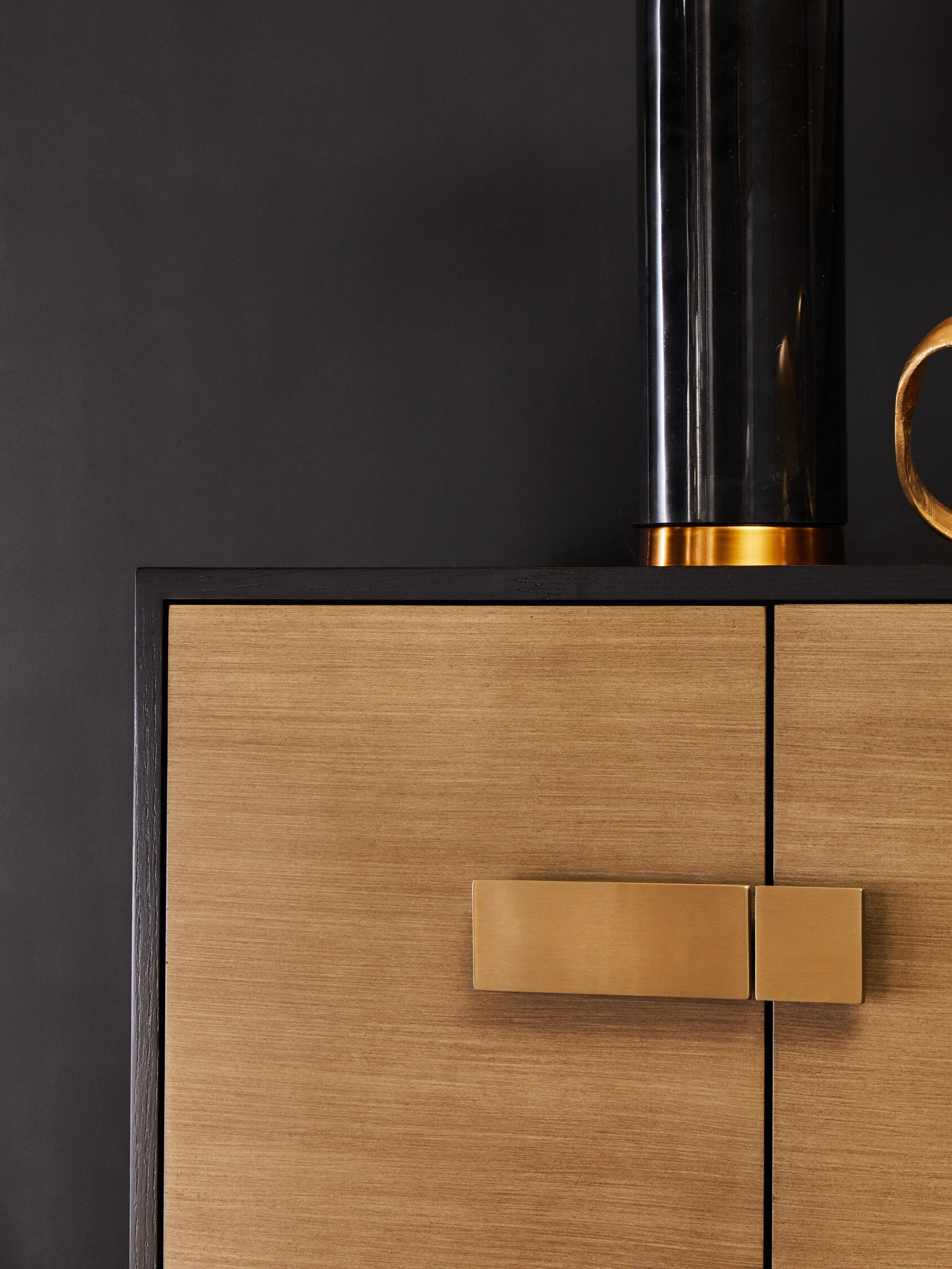 Davoli Black And Grey Sideboard