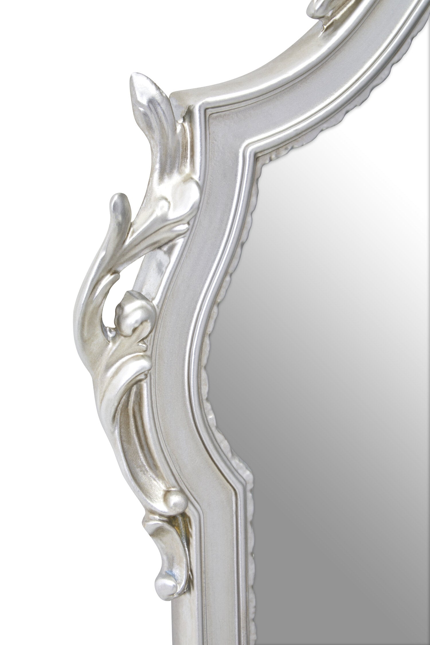 Teramo Silver Finish Wall Mirror
