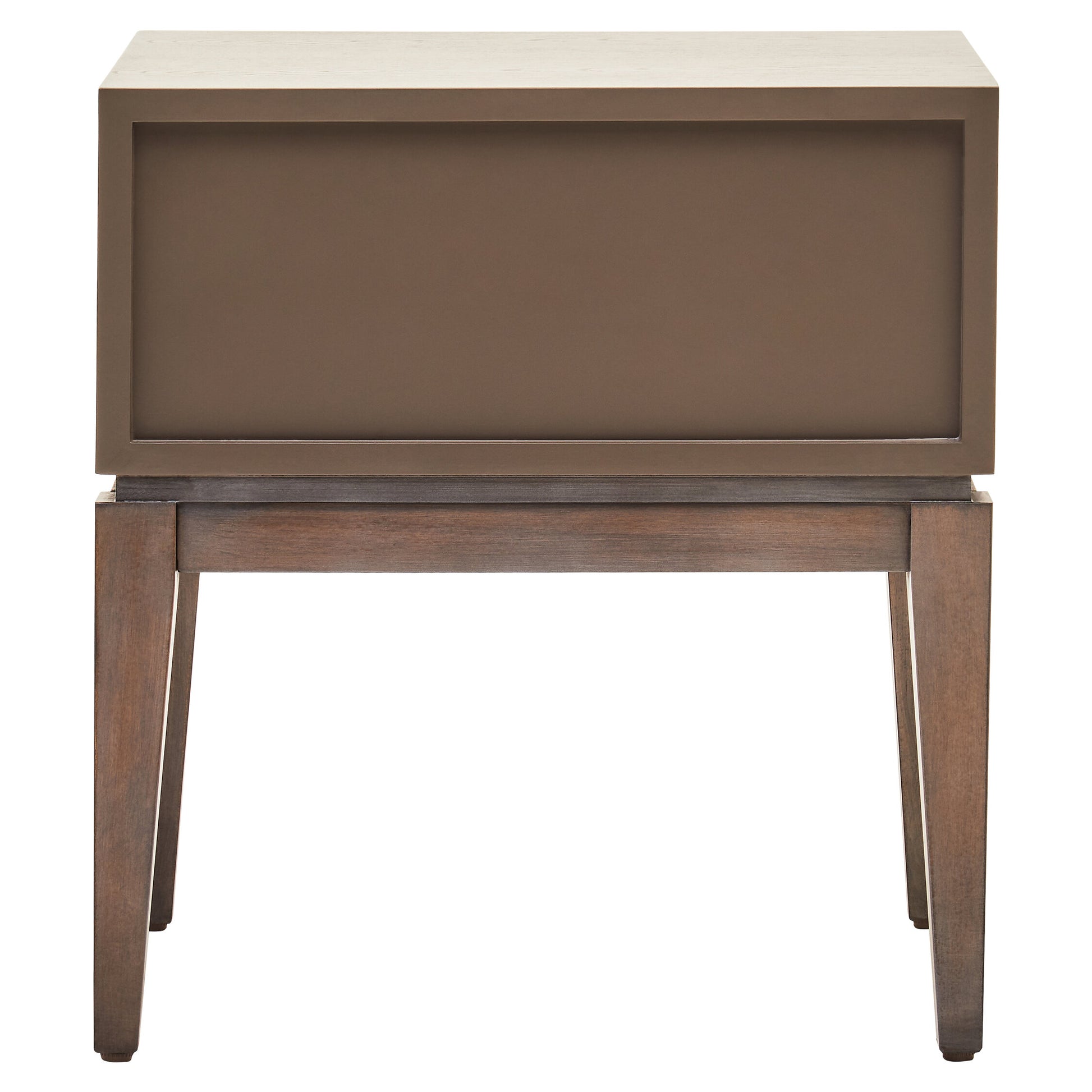 Dimaro Antique Grey One Drawer Side Table
