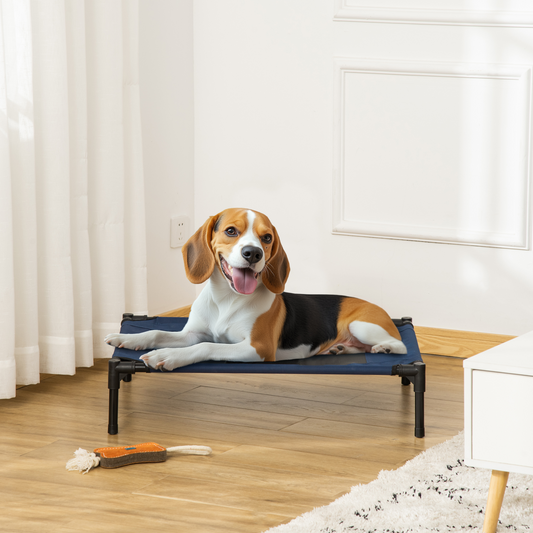 Pet Bed Raised Cot Dog Cat Elevated Puppy Hammock Camping Portable Waterproof