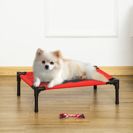 Elevated Pet Bed Cool Cot Dog Cat Portable Folding Home Camping Hammock Foldable