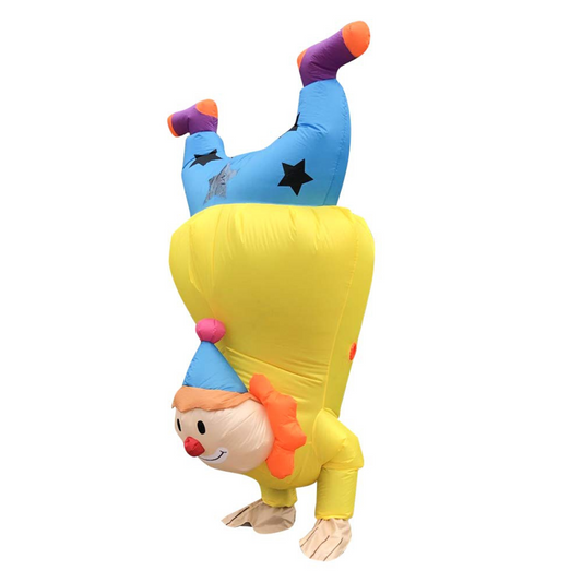 Christmas Inflatable Clown Costume Christmas Party Clown Blow-up Costume/Christmas Decor for Adult/Christmas Parade (Clown)