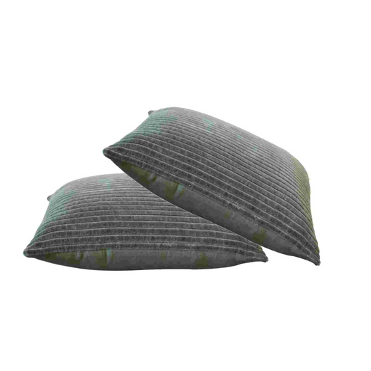 Artisan Furniture Ribbed Green Cushion Set of 2