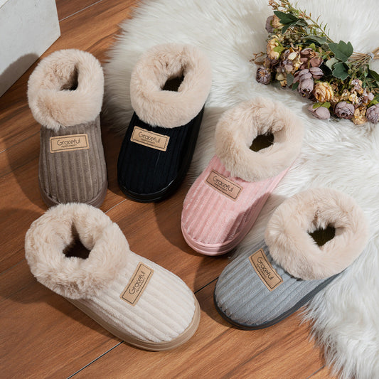 Corduroy Cotton Shoes For Men And Women