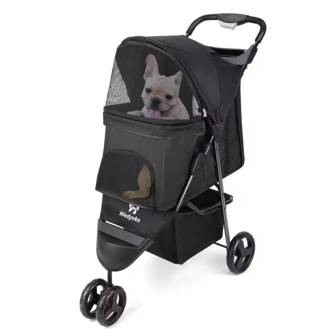 3 Wheel Dog Shack UK! Pushchair Stroller | Luxury Home Accessories | Heulog Glow