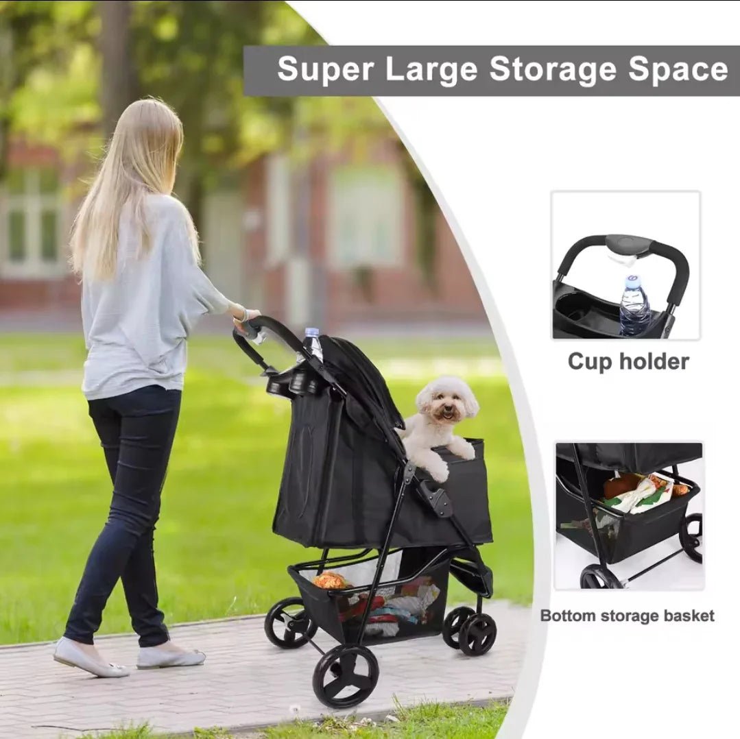 3 Wheel Dog Shack UK! Pushchair Stroller | Luxury Home Accessories | Heulog Glow
