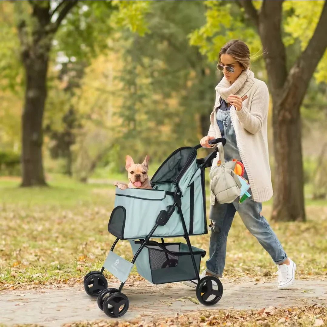 3 Wheel Dog Shack UK! Pushchair Stroller | Luxury Home Accessories | Heulog Glow