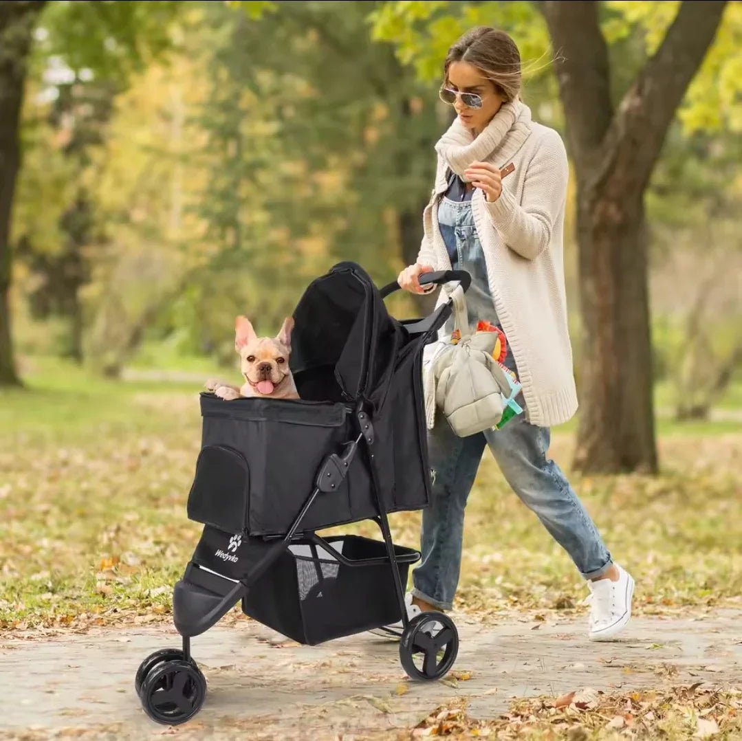 3 Wheel Dog Shack UK! Pushchair Stroller | Luxury Home Accessories | Heulog Glow