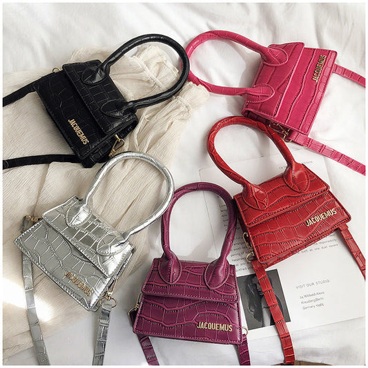 Fashion One-shoulder Portable Messenger Small Square Bag