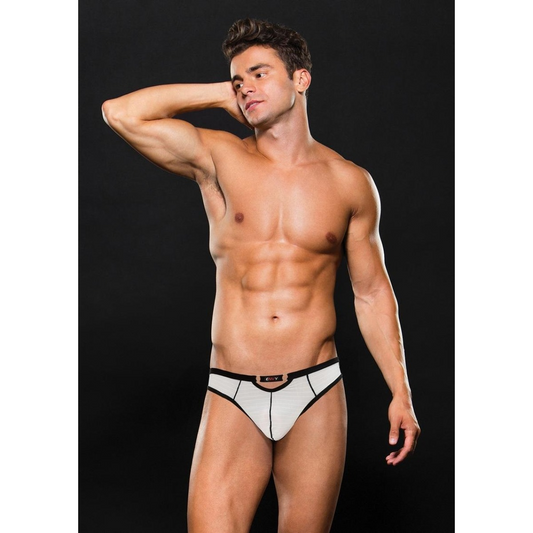 Envy EXPRESS YOURSELF THONG White S/M