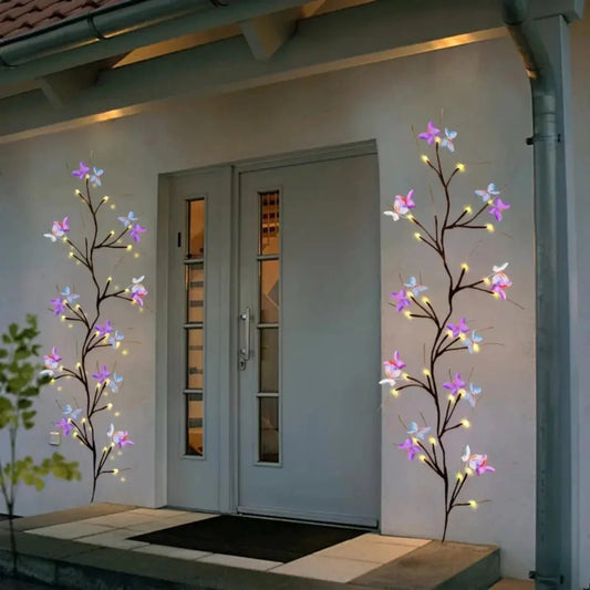 30LED Enchanted Willow Vine Light With Butterfly | Luxury Home Accessories | Heulog Glow