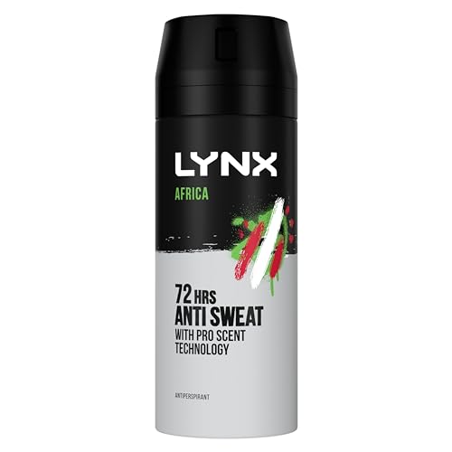 Lynx Africa 72-hour protection Antiperspirant Deodorant Spray 150 ml