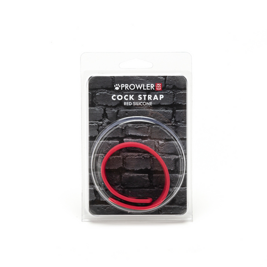Prowler RED Red Silicone Cock Strap