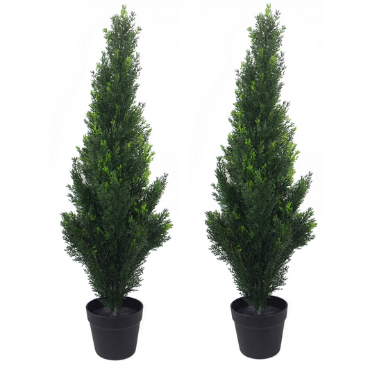 Outdoor UV Cedar Topiary Tree Artificial 90cm