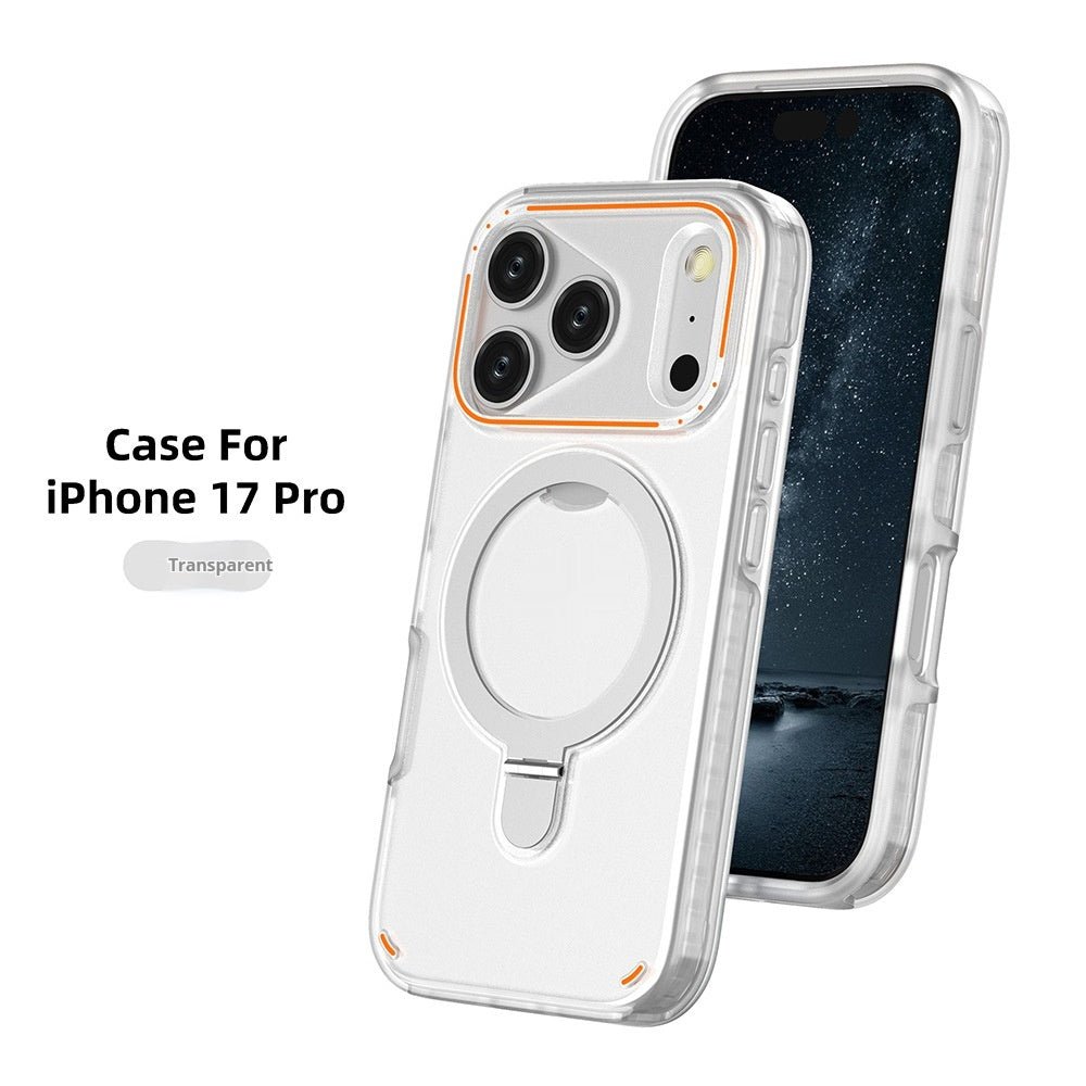 360 Rotation Stand Holder Magnetic Matte Phone Case For I-Phone 17 Pro 17 Max Plus Shockproof Protection Cover Shell | Luxury Home Accessories | Heulog Glow