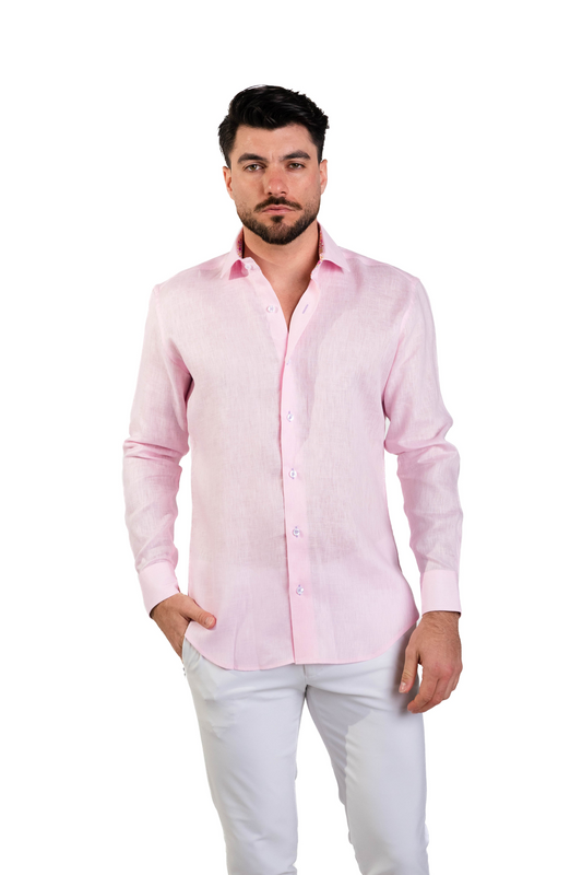 MASUTTO ROYAL/52 LONG SLEEVE BUTTON DOWN SHIRT