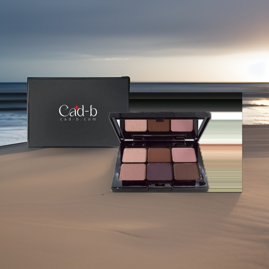 Eyeshadow Palette – Sweet Almond – ETM103 | Creamy 6-Shade Palette | Vegan, Paraben-Free Eye Makeup