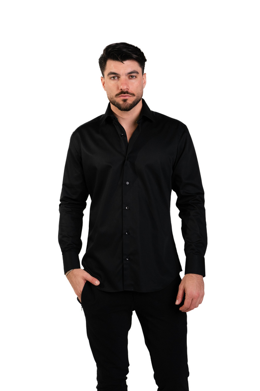 MASUTTO BH/18 LONG SLEEVE BUTTON DOWN SHIRT