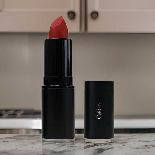 Lipstick – Fire Cracker Red – P027 | Bold Hydrating Finish | Paraben-Free & Cruelty-Free