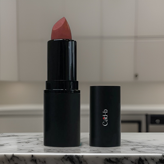 Lipstick – Misty Mauve – P028 | Hydrating Beeswax Lipstick with Jojoba & Castor Oils | Paraben Free, Cruelty Free