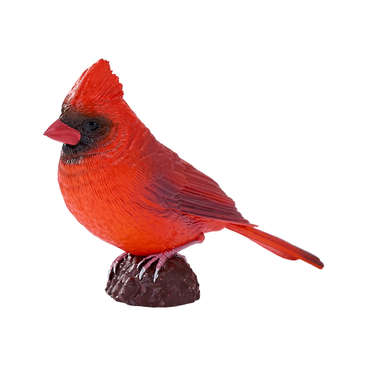 Red Cardinal Bird Toy Realistic Wildlife Model