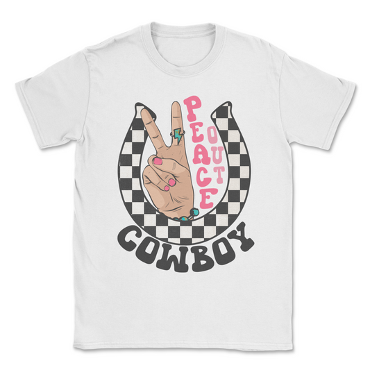 Peace Out Cowboy Tee