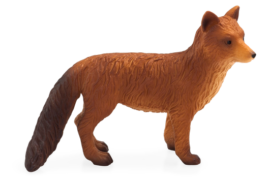 Red Fox Toy Realistic Woodland Animal Model