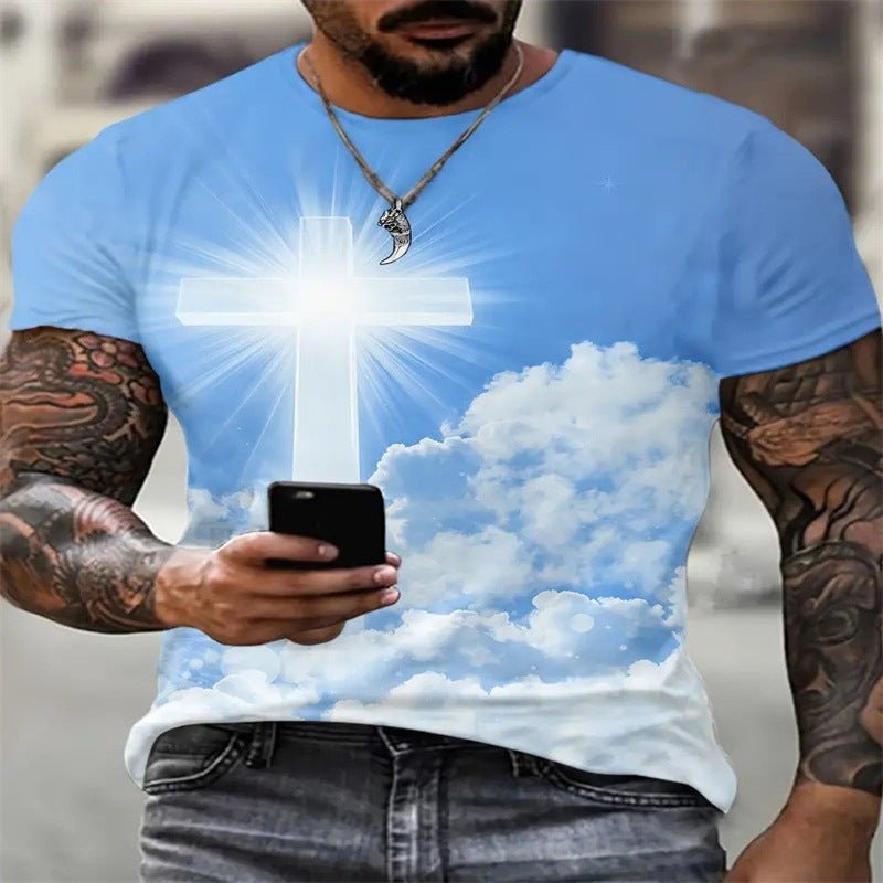 3D Printed Animal Style Vintage Quick-dry T-shirt | Luxury Home Accessories | Heulog Glow