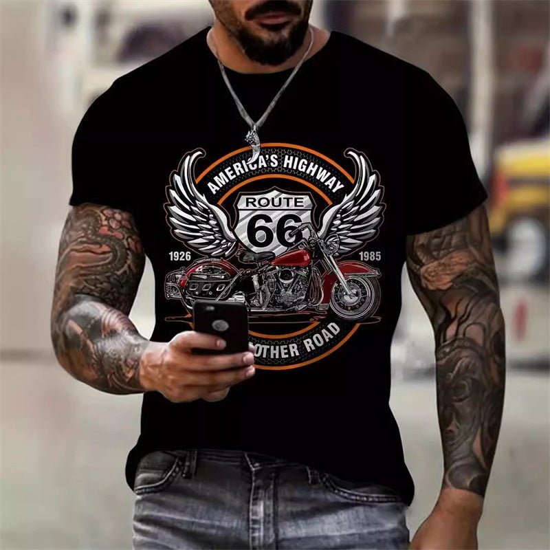 3D Printed Animal Style Vintage Quick-dry T-shirt | Luxury Home Accessories | Heulog Glow