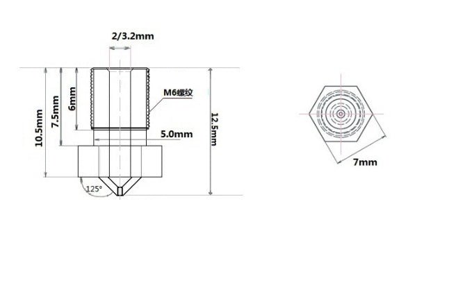 3D printer nozzle | Luxury Home Accessories | Heulog Glow