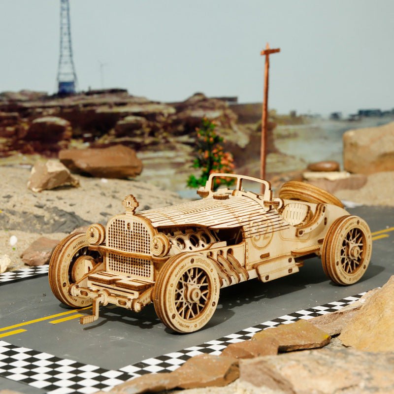 3D Wooden Puzzle Train Model DIY Wooden Train Toy Mechanical Train Model Kit Assembly Model Home Decoration Crafts | Luxury Home Accessories | Heulog Glow