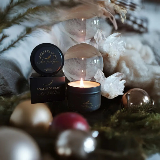 Christmas Soy Scented Wax Candle | Reiki Healing Candles
