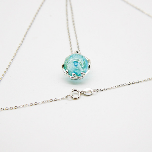 Planet Murano Aroma Necklace - Celestial Aqua | Energy & Healing | Diffuse on the go