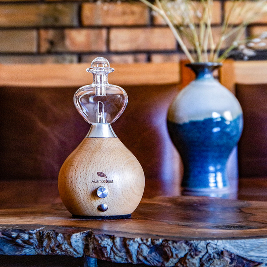 Hour Glass Eco-Friendly Nebuliser | Waterless Aroma Diffuser | No Plastics Pure Essential Oil Diffusing