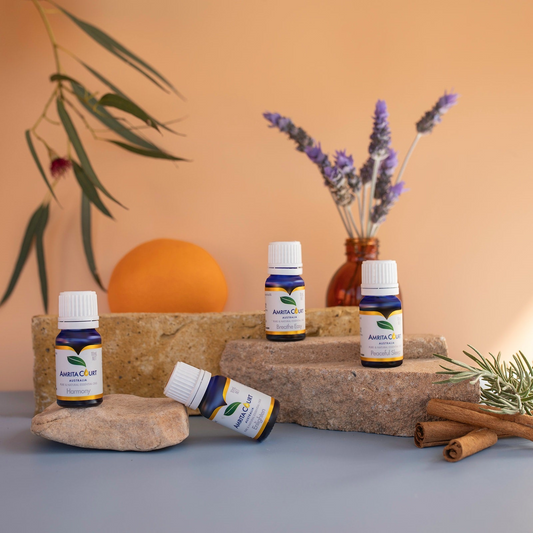 16% OFF | Botanical Aroma Galore | Breathe Easy+Enlighten+Harmony+Peaceful Sleep | Essential Oil Combo