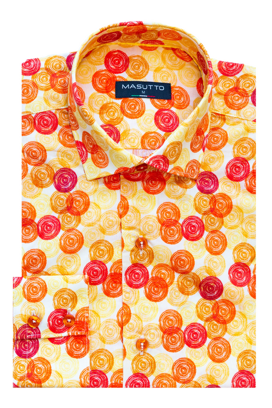 MASUTTO JOSH/09 LONG SLEEVE BUTTON DOWN SHIRT