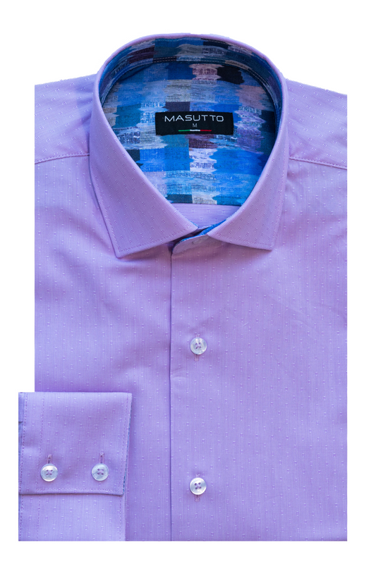 MASUTTO SUERO/06 LONG SLEEVE BUTTON DOWN SHIRT