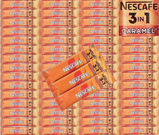 Nescafe 3in1 Original Caramel Coffee Sachets