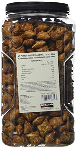 Kirkland Signature H.K Anderson Peanut Butter Filled Pretzels Nuggets 1.56 kg