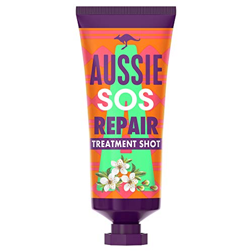 Aussie SOS Repair Shot Deep Conditioning Hair Treatment For Weak And Damaged Hair, 25ml