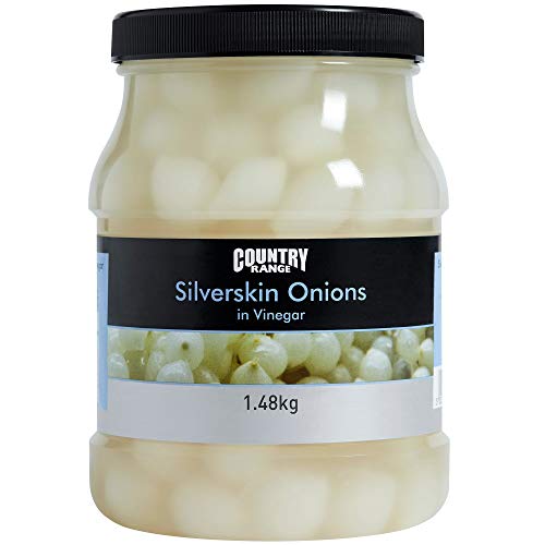 Country Range Pickled Silverskin Onions - 1x1.48kg