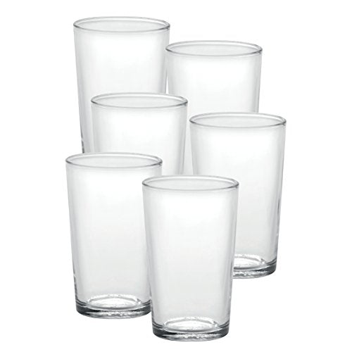 Duralex Made in France Unie Glass Tumbler (Set of 6), Clear