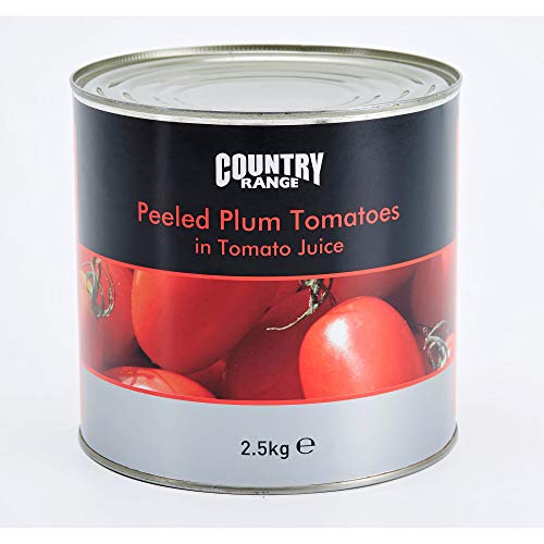 Country Range Peeled Plum Tomatoes in Tomato Juice - 1x2.5kg