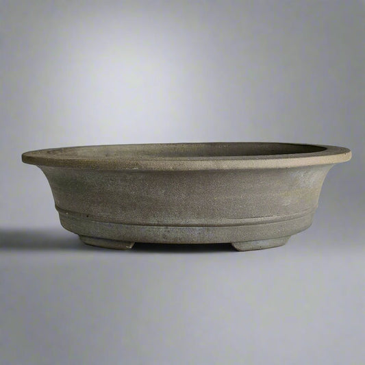 46cm Unglazed Bonsai Pot | Rectangle | 46cm x 34cm x 13cm | Brown | Luxury Home Accessories | Heulog Glow