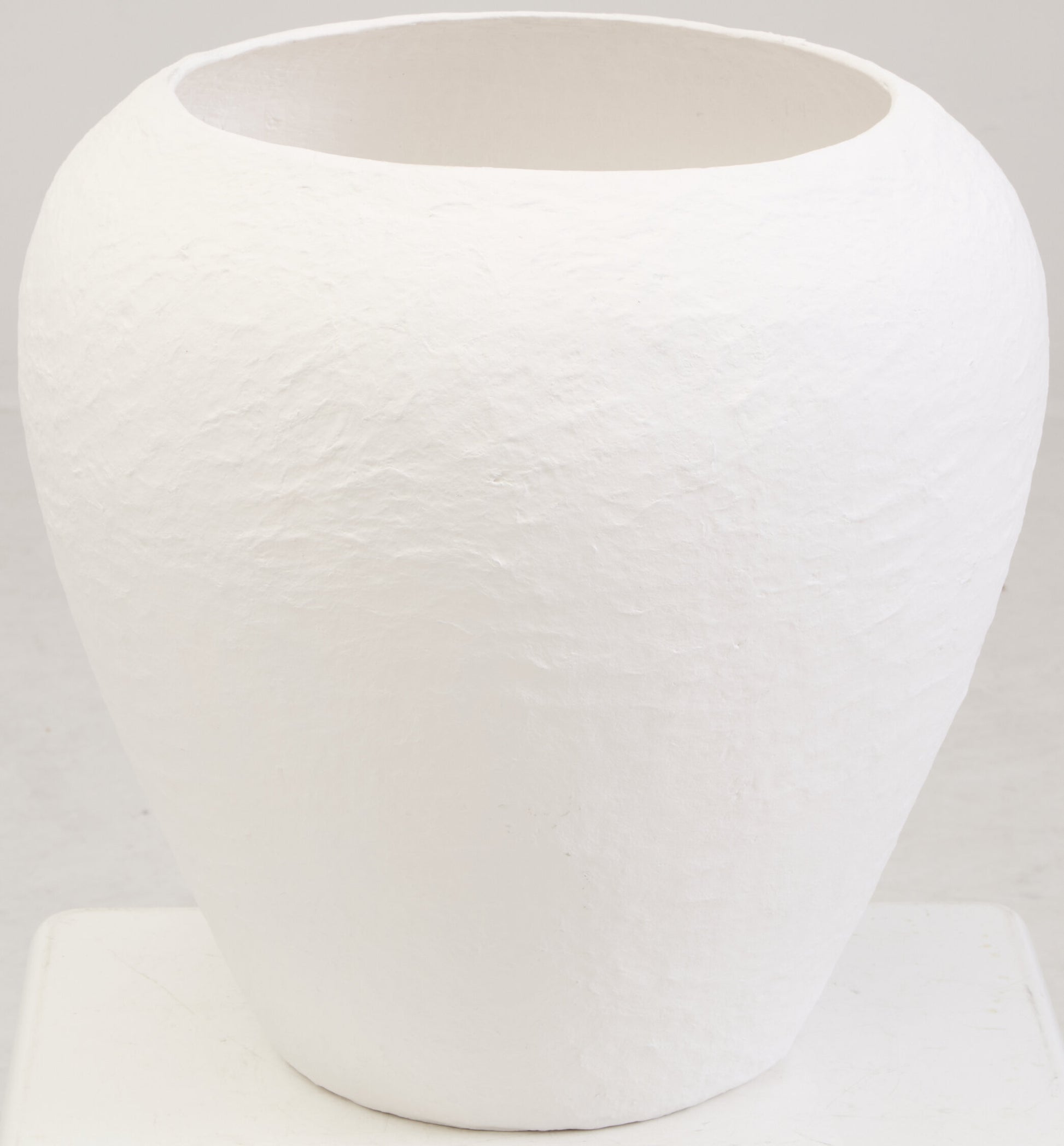 Sanai Cotton Mache Large Beige Planter