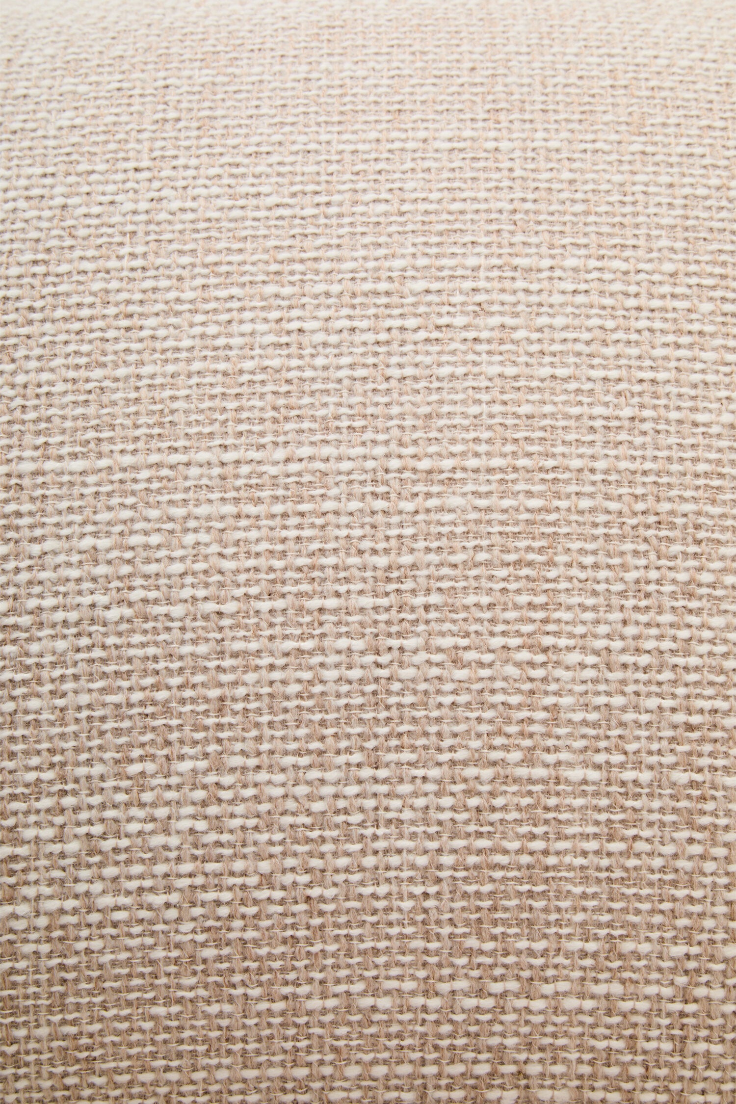Ordona Cream Linen 3 Seater Curved Sofa